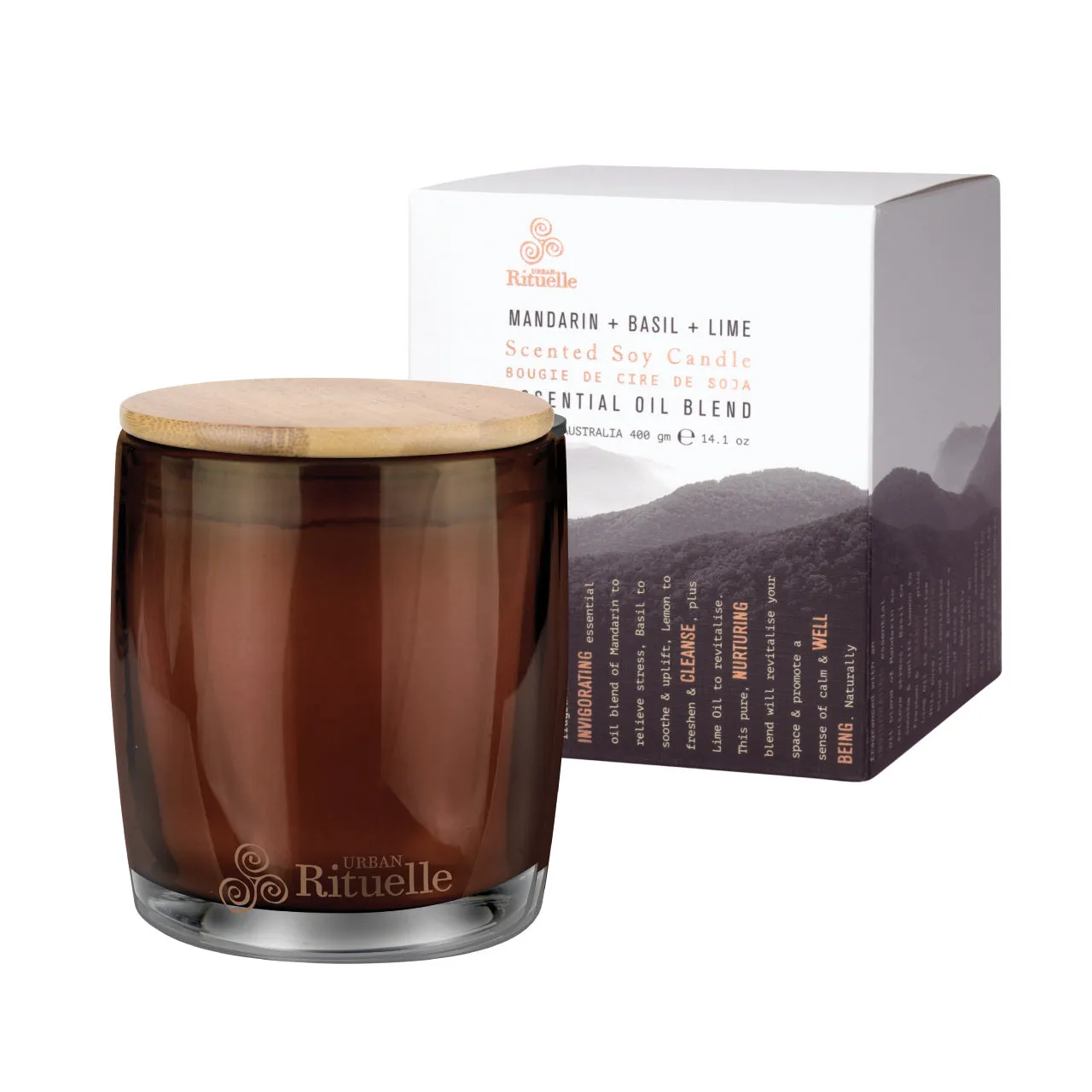 Urban Rituelle Equilibrium Mandarin, Basil & Lime Nourishing Hamper