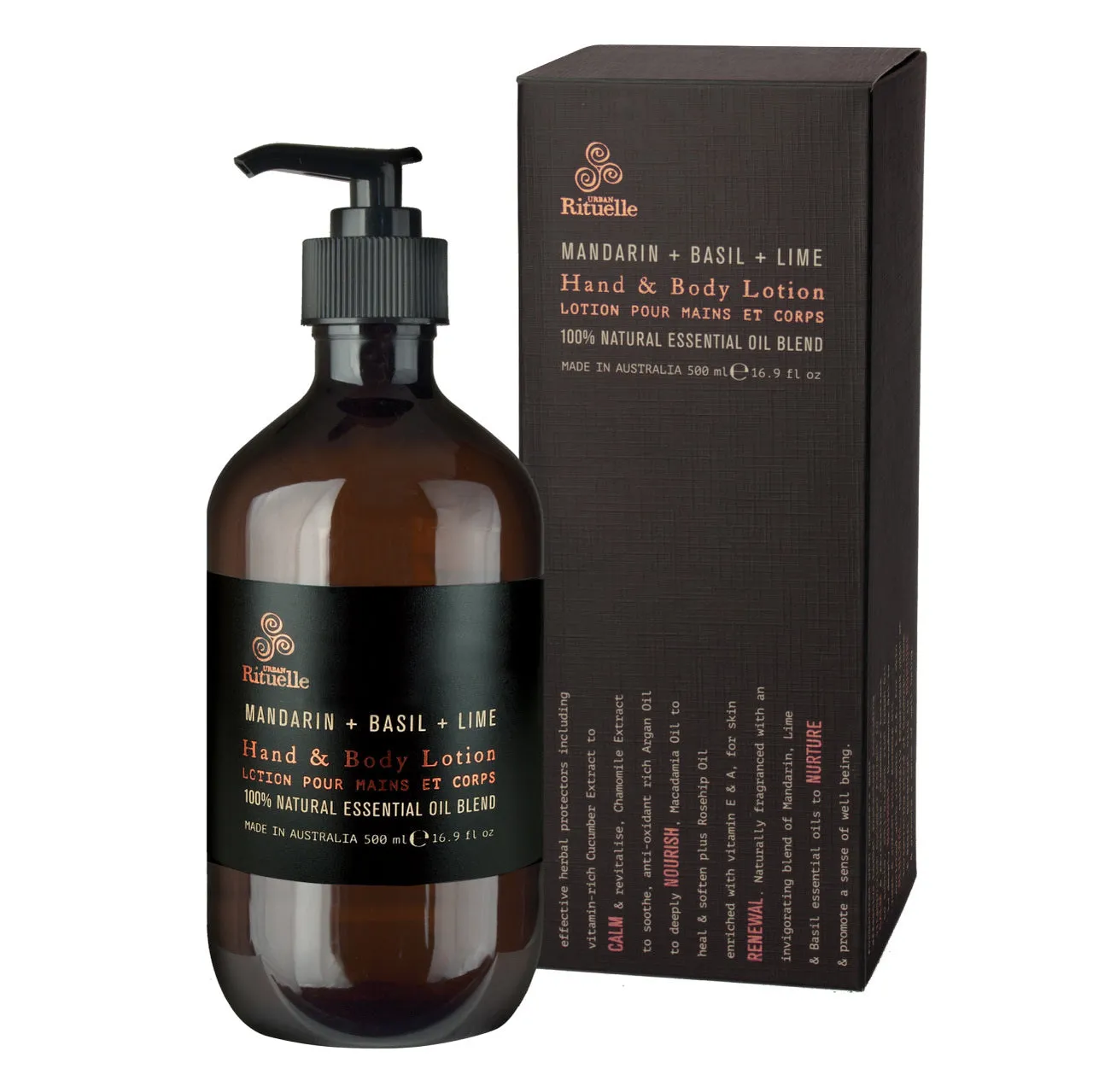 Urban Rituelle Equilibrium Mandarin, Basil & Lime Nourishing Hamper
