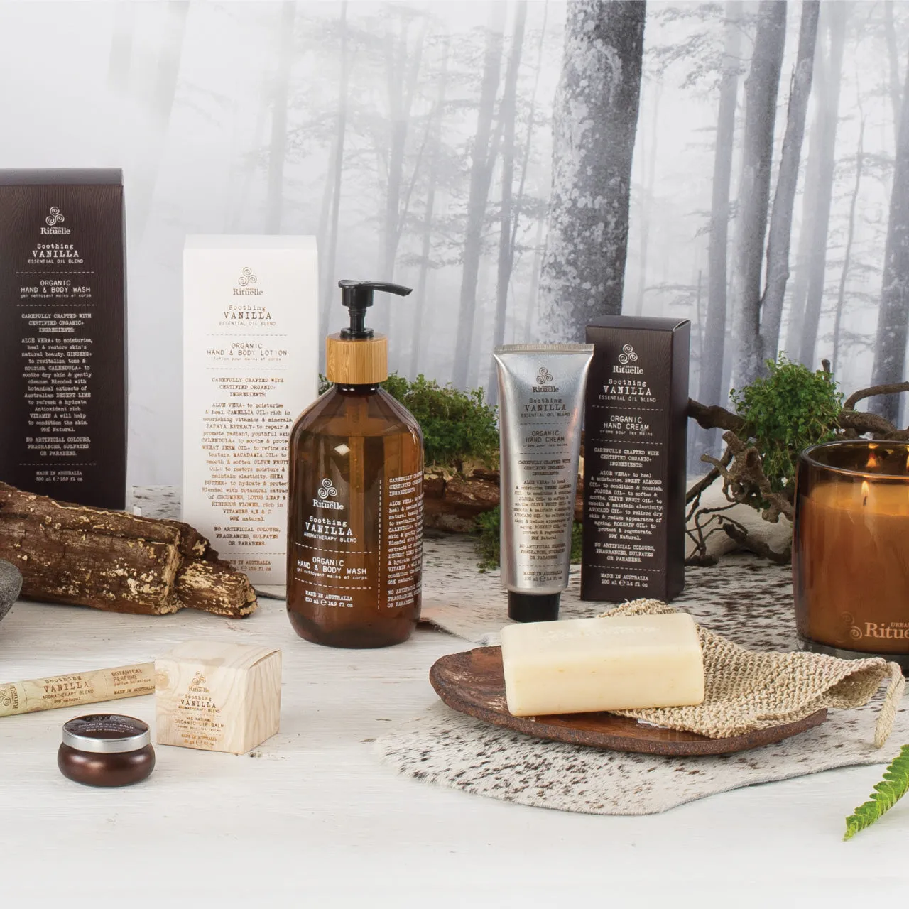 Urban Rituelle Flourish Organics Vanilla, Lavender & Geranium Organic Hand Cream