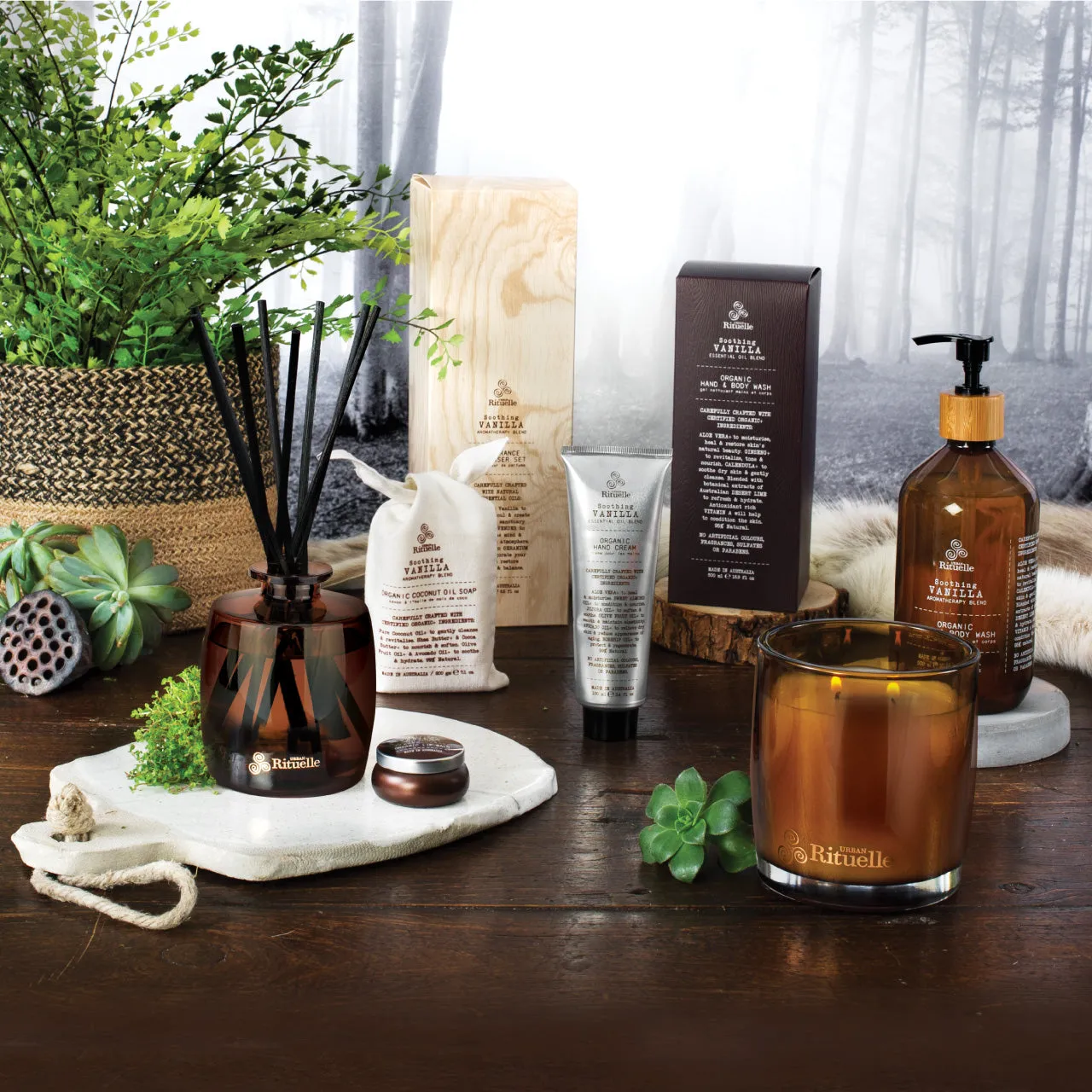 Urban Rituelle Flourish Organics Vanilla, Lavender & Geranium Organic Hand Cream