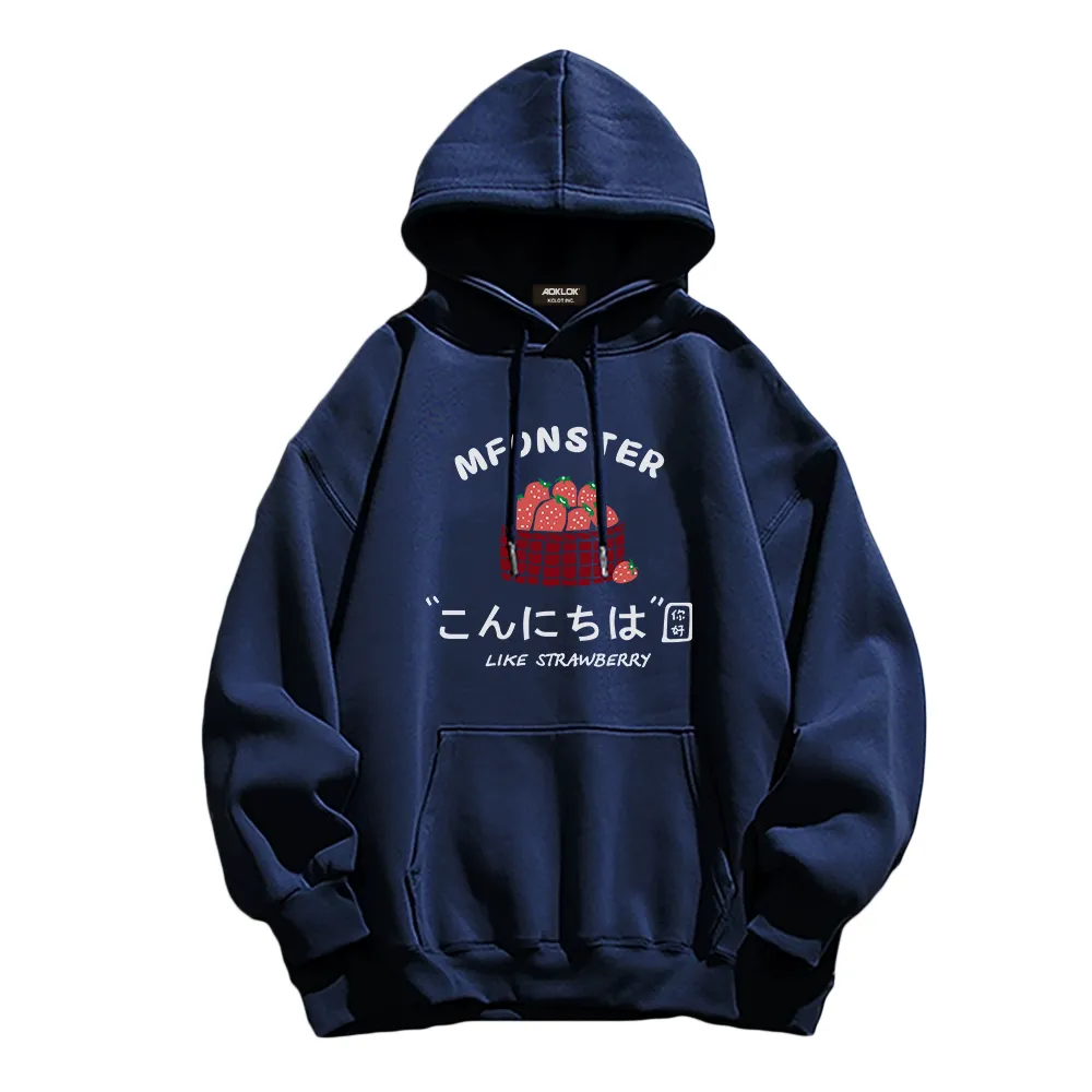 Urban Strawberry Graphic Hoodie