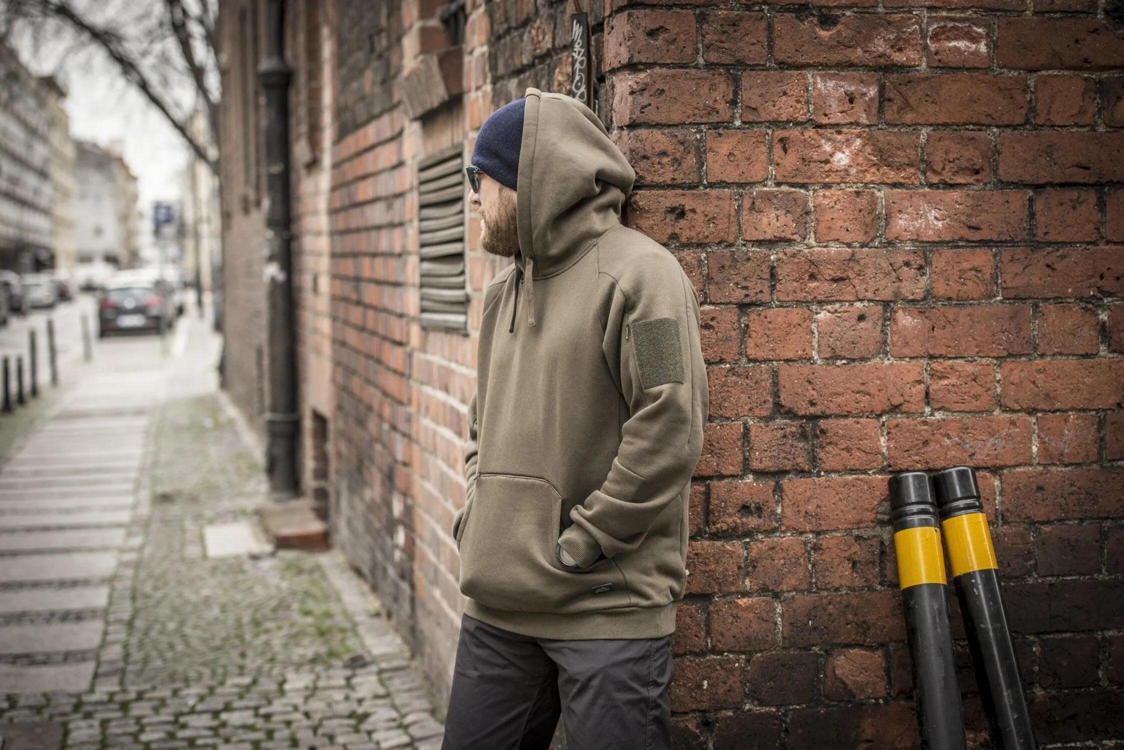 Urban Tactical Hoodie Lite (Kangaroo) - Grey