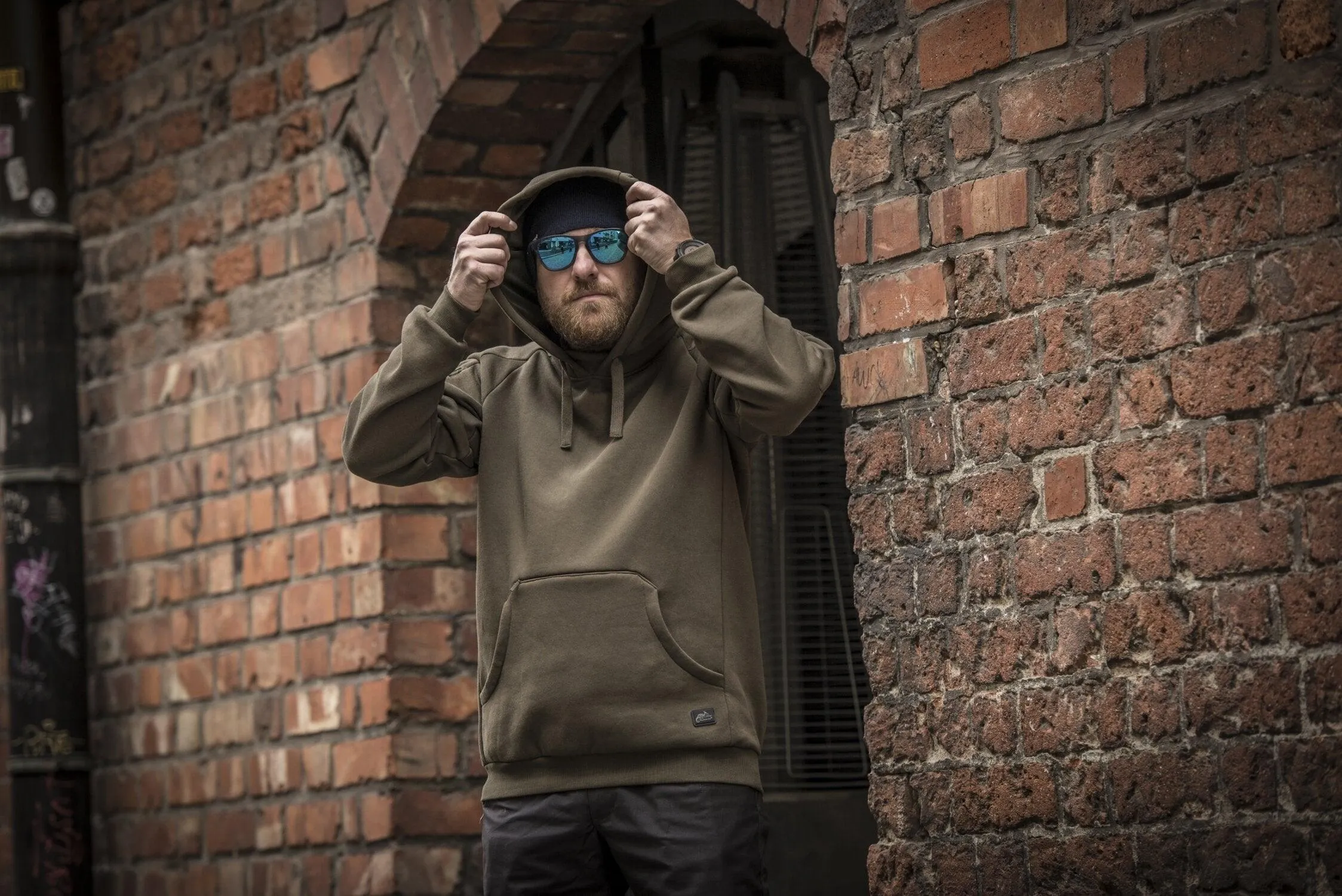 Urban Tactical Hoodie Lite (Kangaroo) - Grey