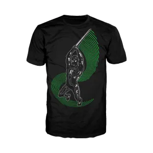 US Brand X Future Retro Urban Ninja Official Men's T-shirt (Black)