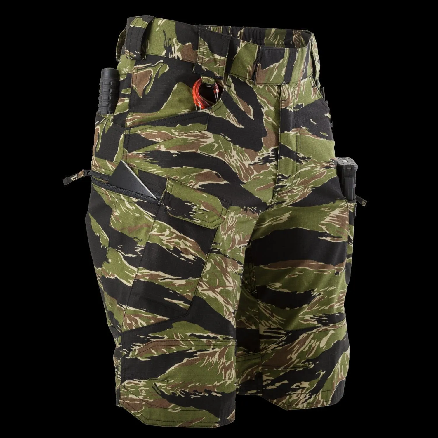 UTS (Urban Tactical Shorts) 11” - PolyCotton Ripstop - Tiger Stripe