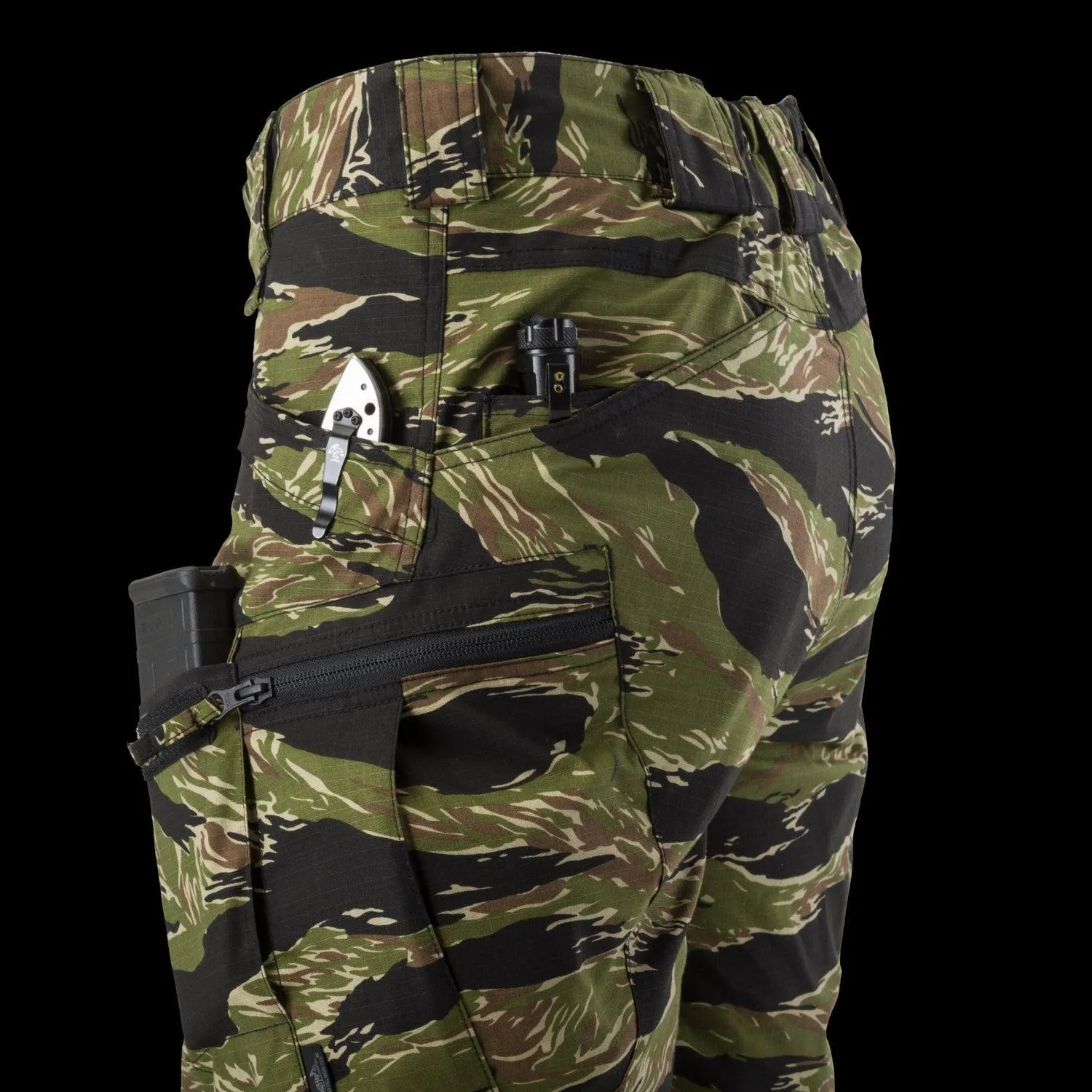 UTS (Urban Tactical Shorts) 11” - PolyCotton Ripstop - Tiger Stripe