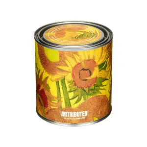 Van Gogh Sunflowers Candle