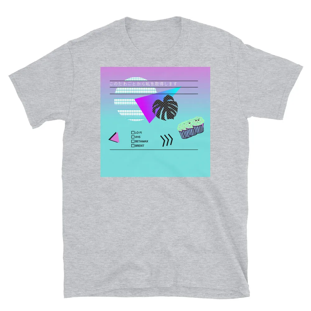 Vaporwave Unisex T-Shirt | Get Me Out of this Shit