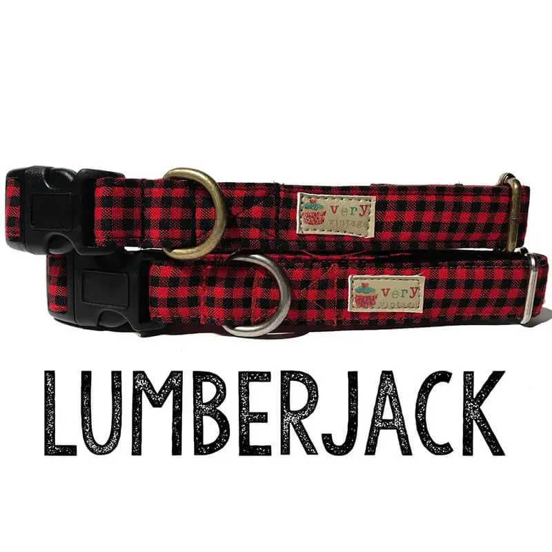 Very Vintage Organic Cotton Collar Lumberjack Plaid