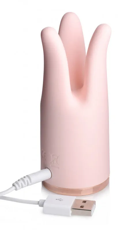 Vibrassage Twirl 10x Vibrating Clit Teaser - Pink