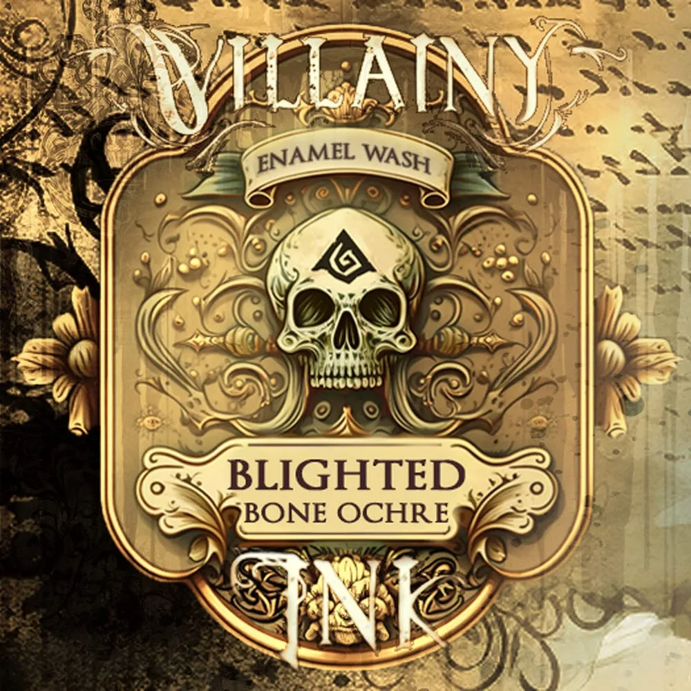 Villainy Inks Phase 2 - Handcrafted Enamel Washes 30ml - PHASE TWO TESTER KIT x7 colors