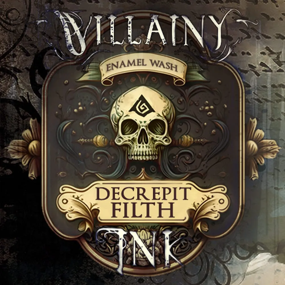 Villainy Inks Phase 2 - Handcrafted Enamel Washes 30ml - PHASE TWO TESTER KIT x7 colors