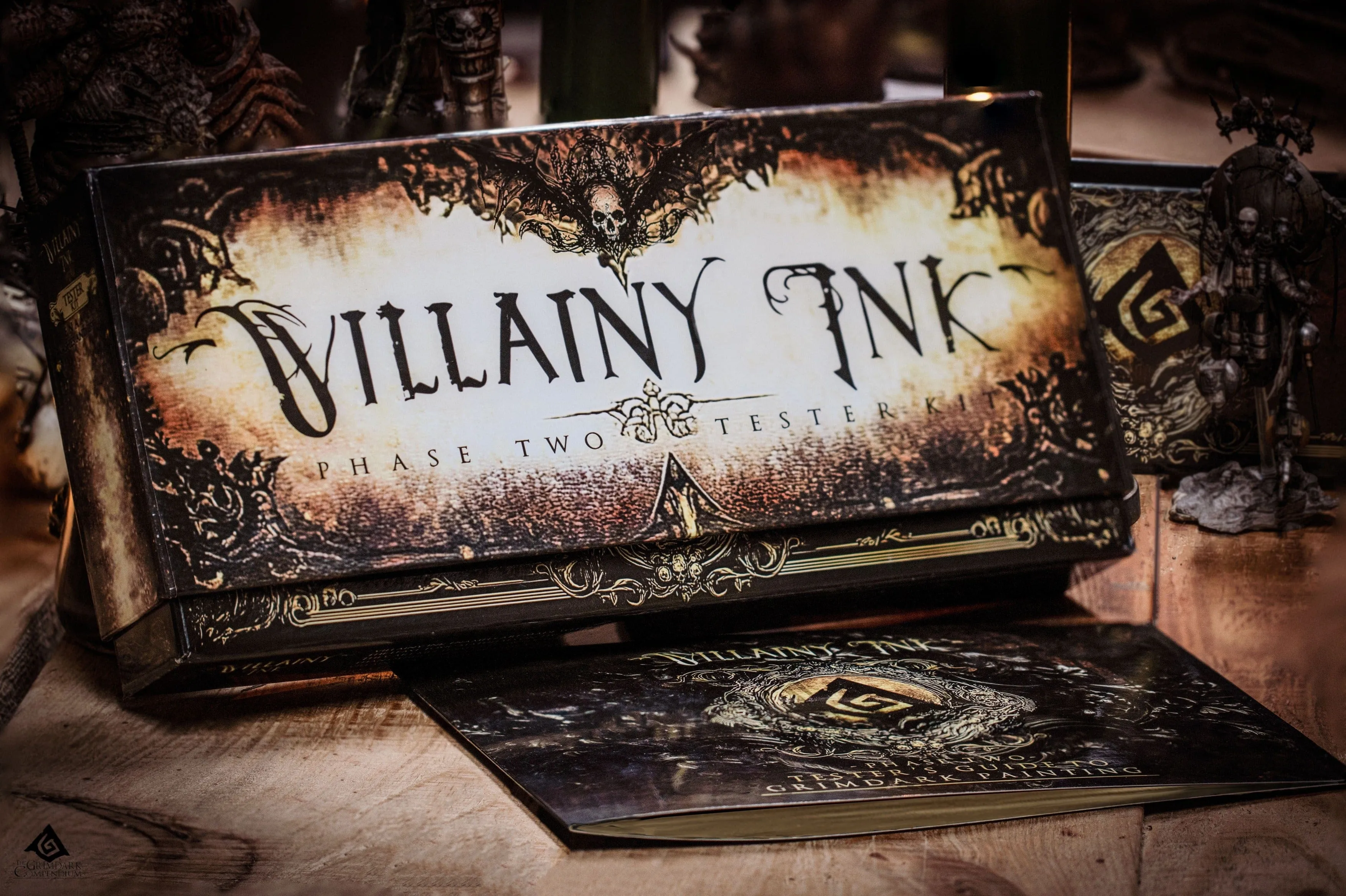 Villainy Inks Phase 2 - Handcrafted Enamel Washes 30ml - PHASE TWO TESTER KIT x7 colors