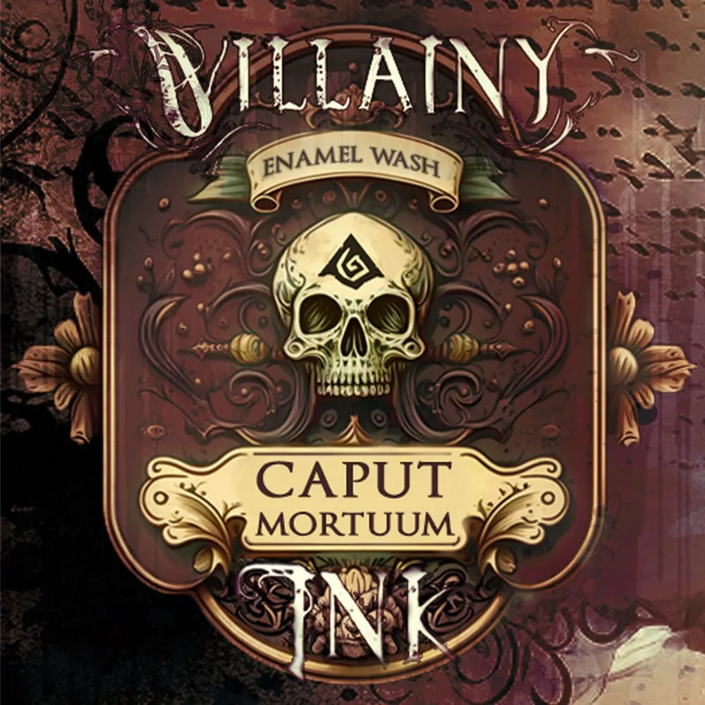 Villainy Inks Phase 2 - Handcrafted Enamel Washes 30ml - PHASE TWO TESTER KIT x7 colors