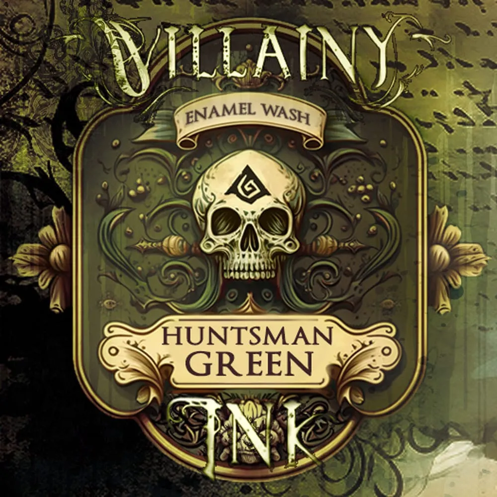 Villainy Inks Phase 2 - Handcrafted Enamel Washes 30ml - PHASE TWO TESTER KIT x7 colors