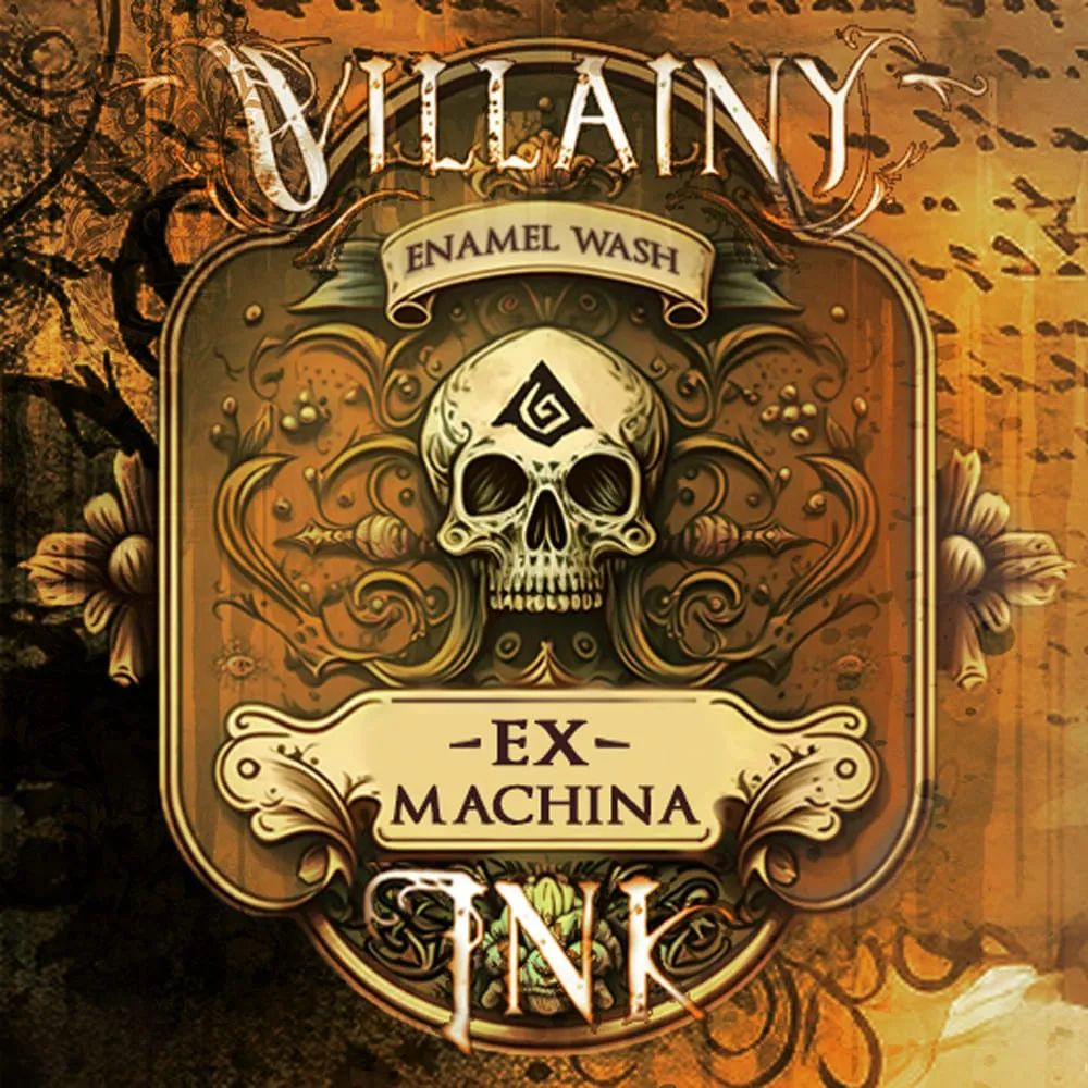 Villainy Inks Phase 2 - Handcrafted Enamel Washes 30ml - PHASE TWO TESTER KIT x7 colors