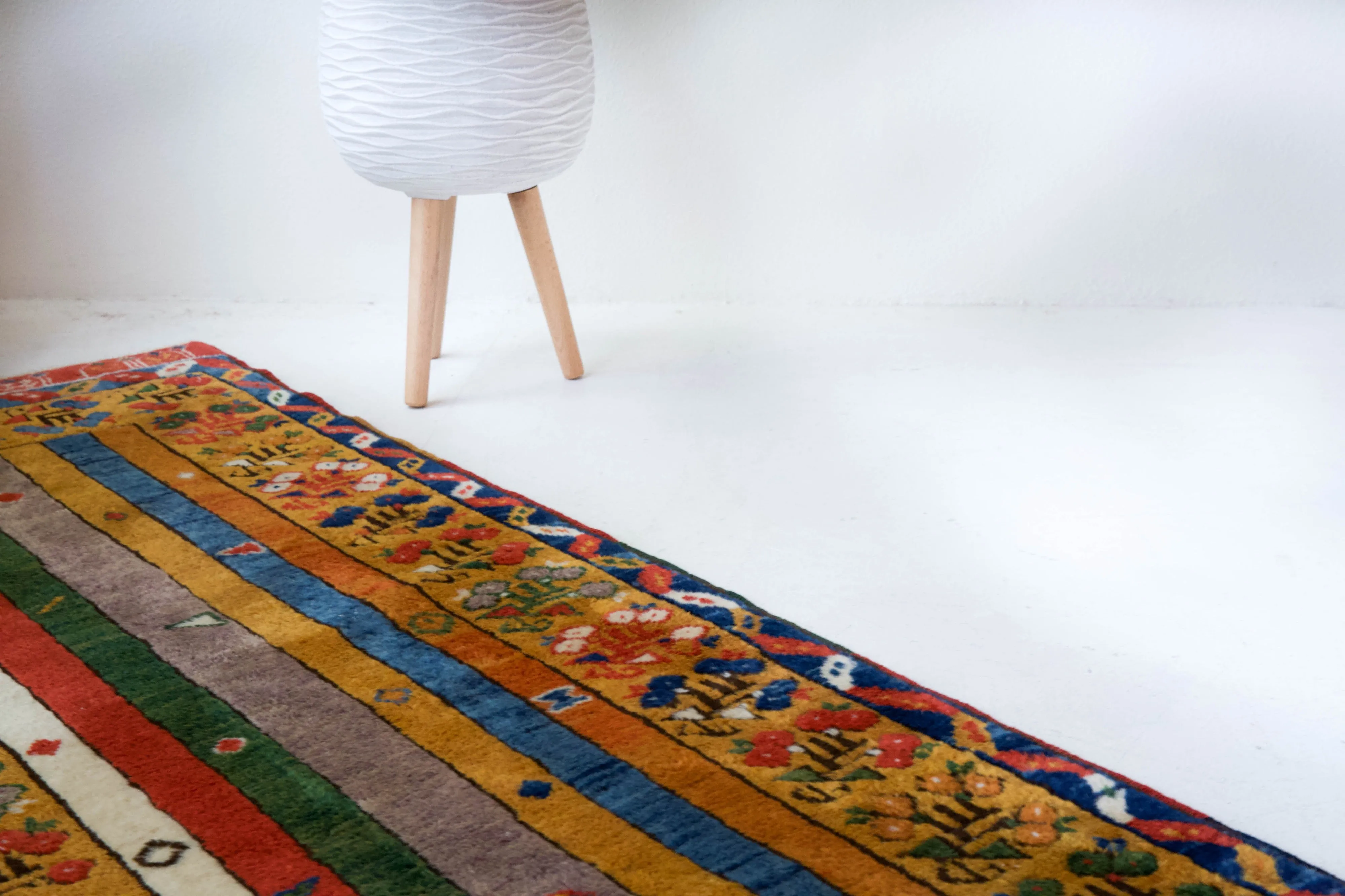 Vintage Aksaray Runner Rug 2'5"x16'2"