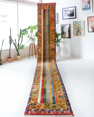 Vintage Aksaray Runner Rug 2'5"x16'2"