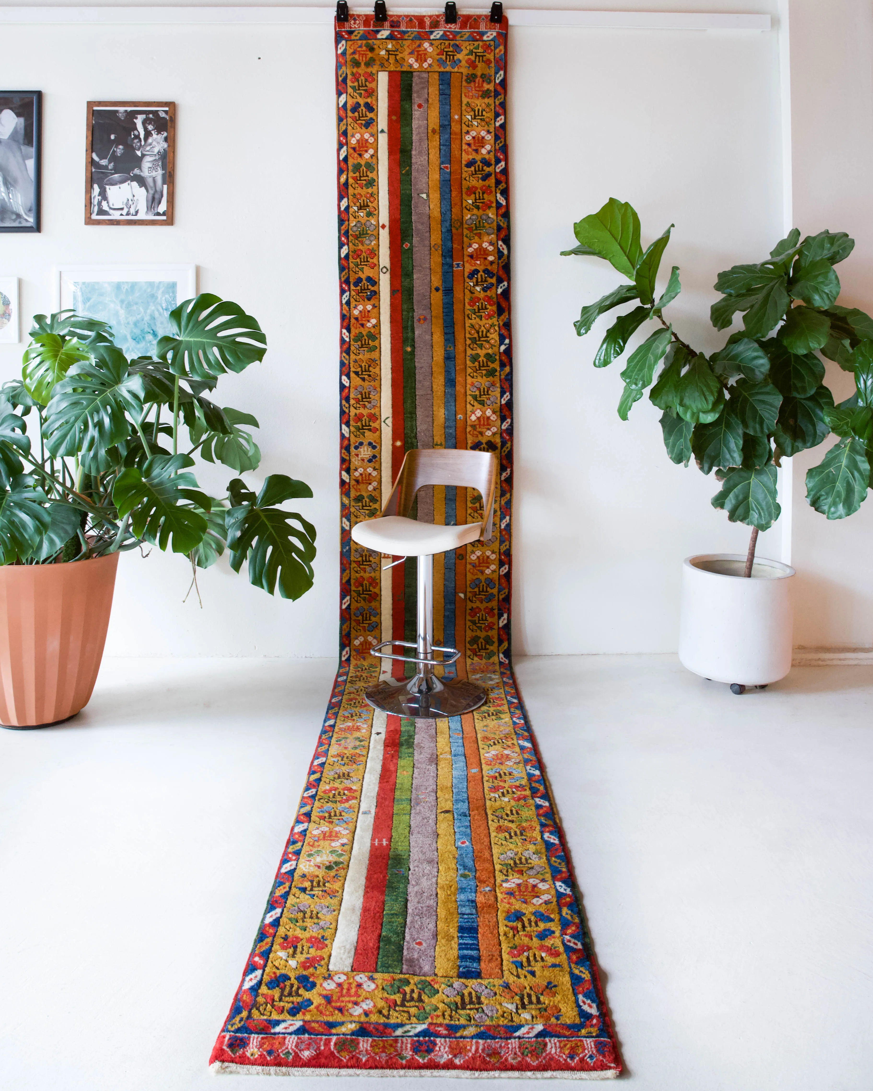Vintage Aksaray Runner Rug 2'5"x16'2"