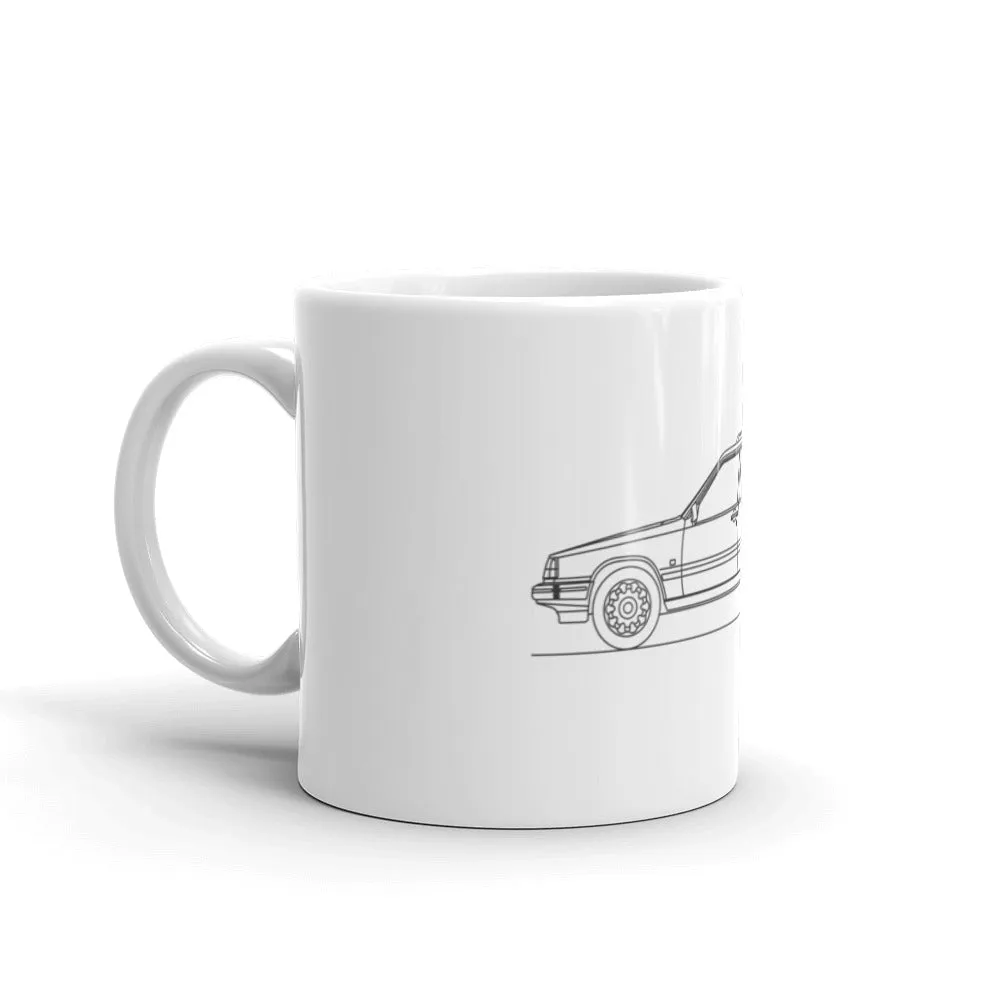 Volvo 940 Wagon Silhouette Mug