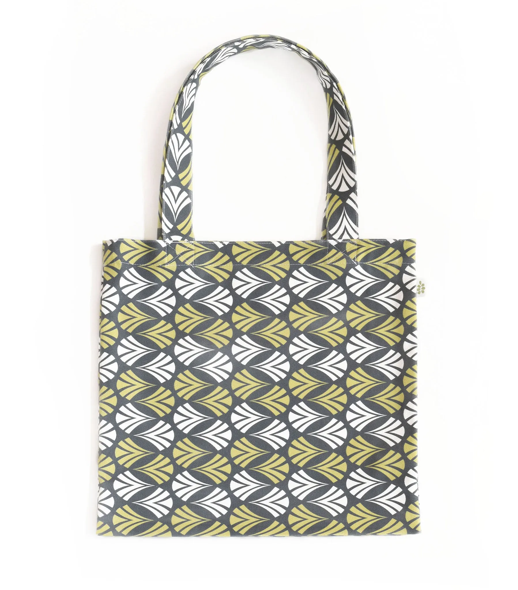 Waltz Cotton Canvas Tote (15x15) – Moss Green