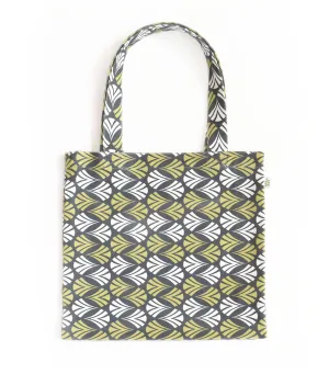 Waltz Cotton Canvas Tote (15x15) – Moss Green