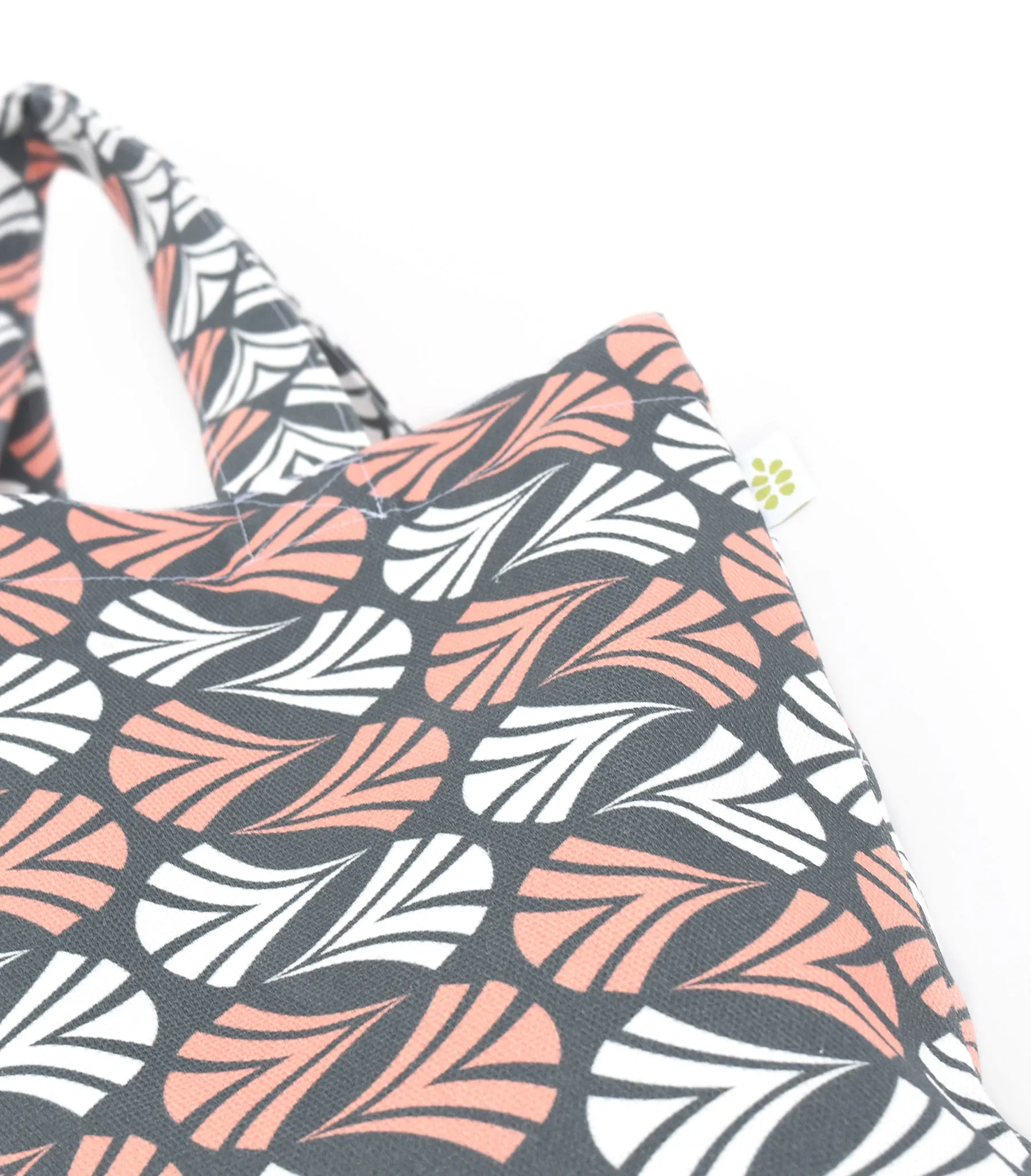 Waltz Cotton Canvas Tote (15x15) – Salmon Pink