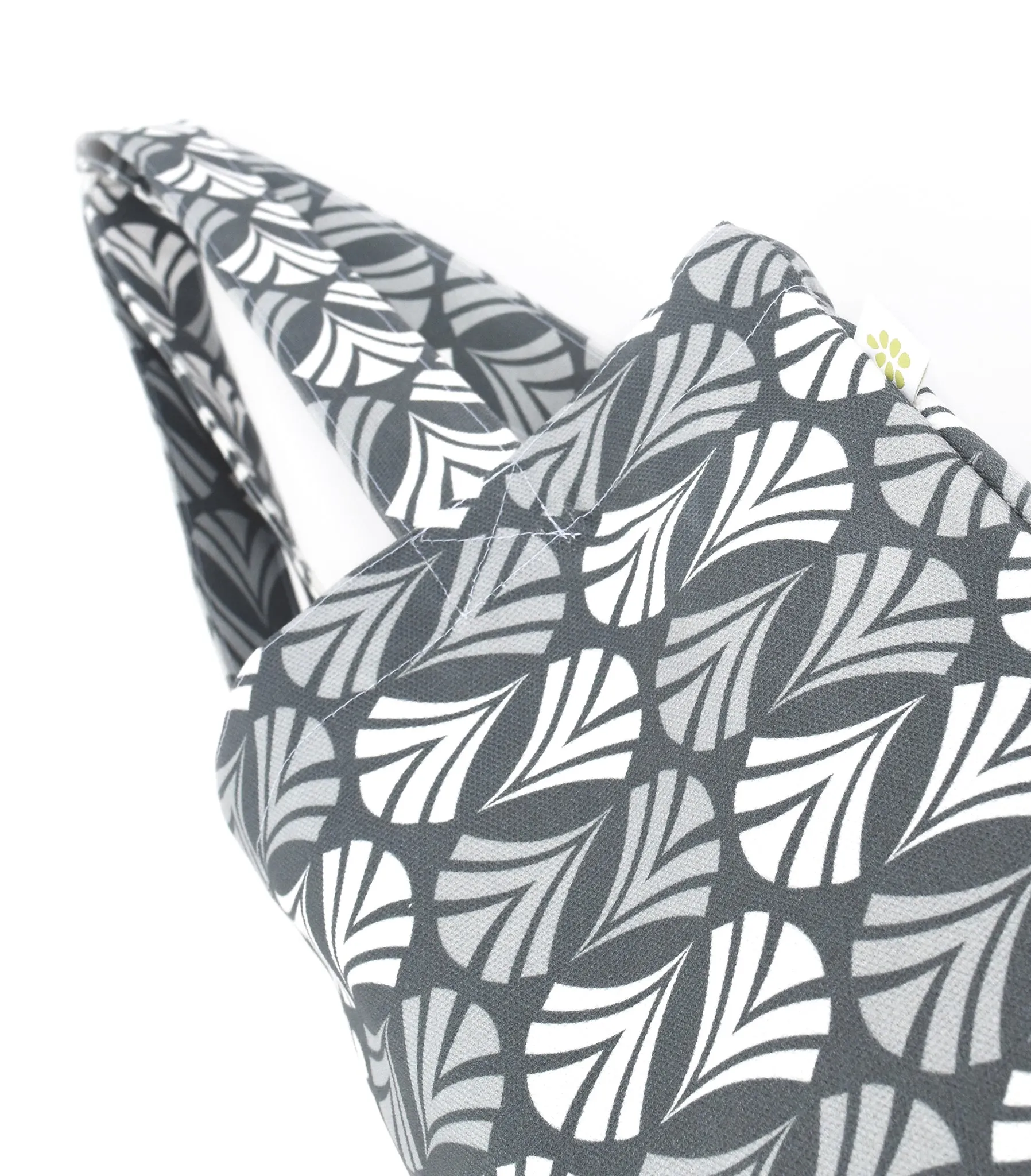 Waltz Cotton Canvas Tote (15x15) – Steel Grey