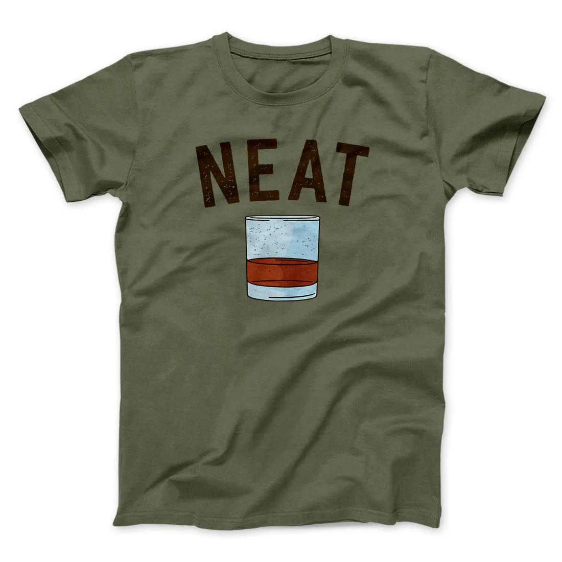 Whiskey- Neat Men/Unisex T-Shirt