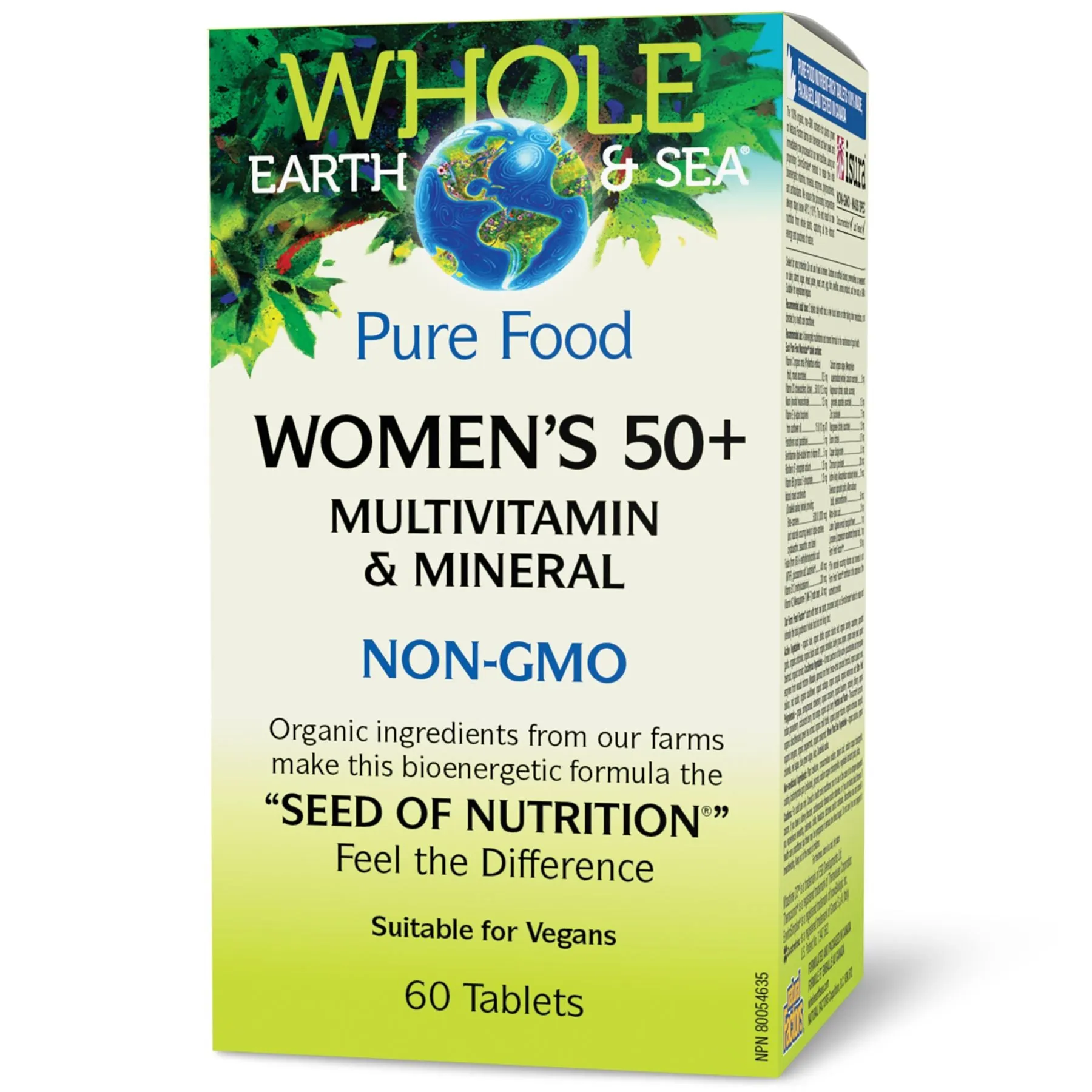 Whole Earth & Sea Women's 50  Multivitamin & Mineral 60s
