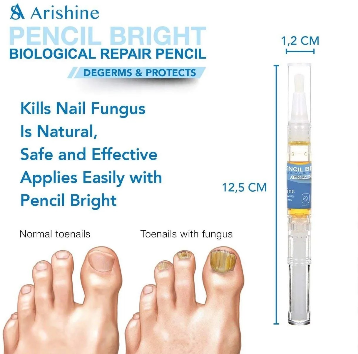 Wholesale Arishine Toenail Fungus, Fungus Stop Solution, 2Pack Pencil Bright