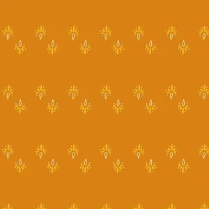 Winged Garden Dewdrop Sunlit Siesta Orange Fabric A-1074-O