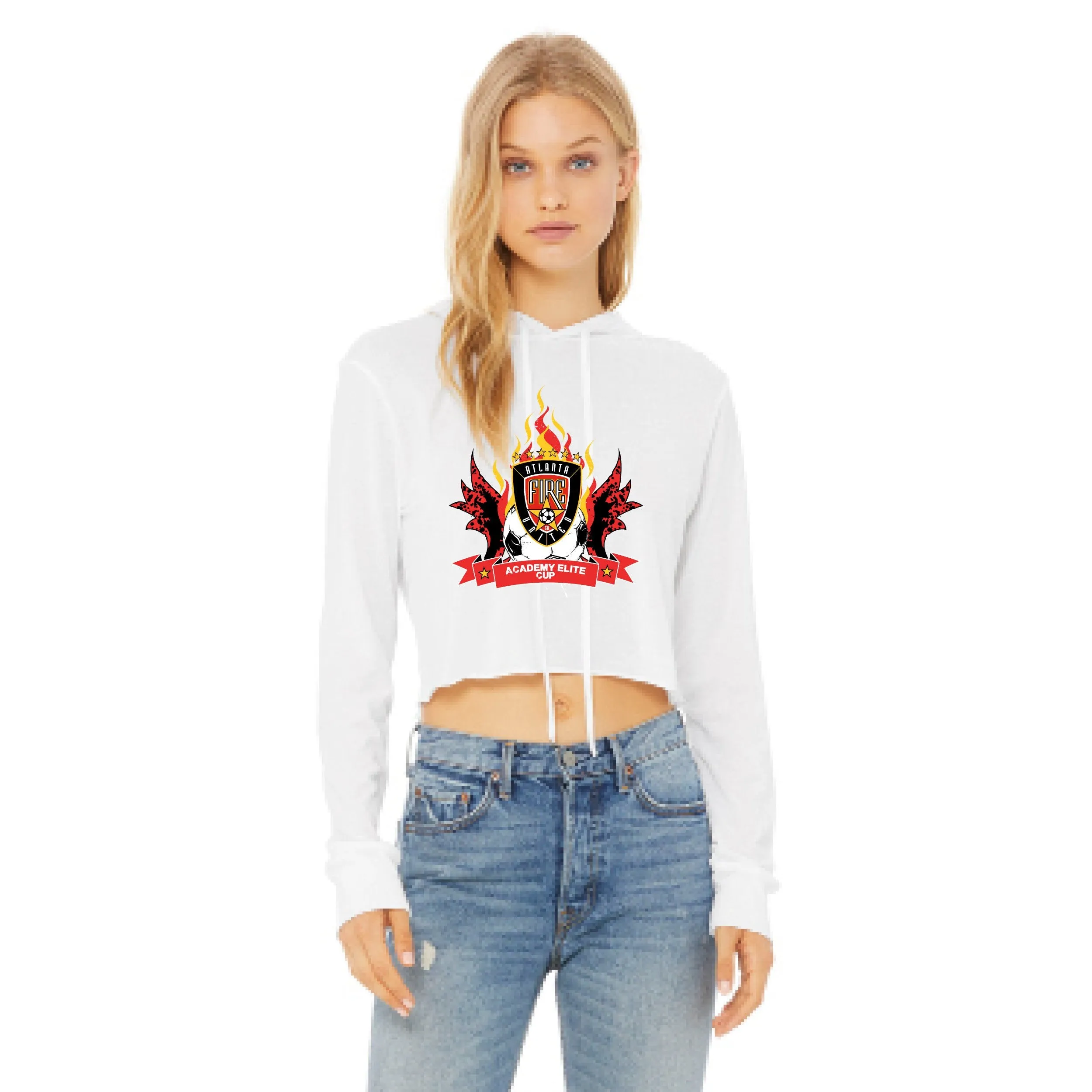Women's Cropped Hoodie AFU Academy Elite Cup