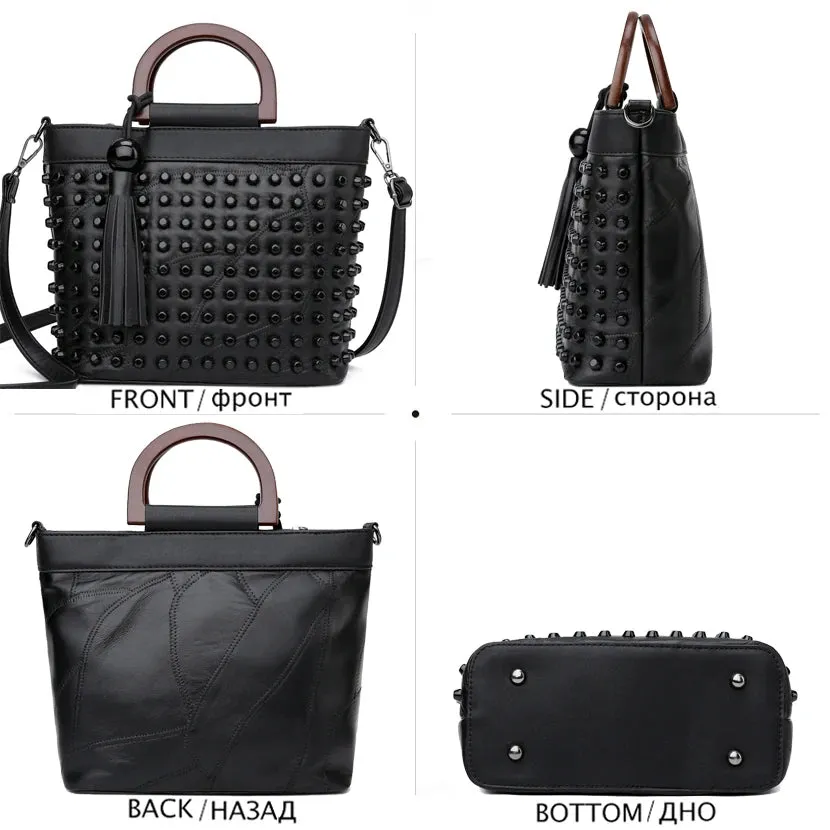 Women's Luxury Rivet  Bag