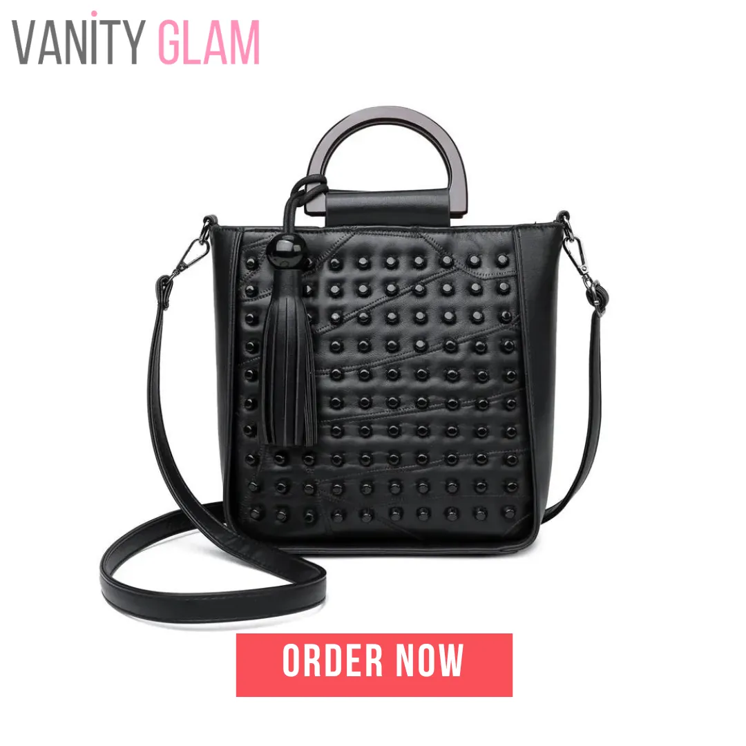 Women's Luxury Rivet  Bag