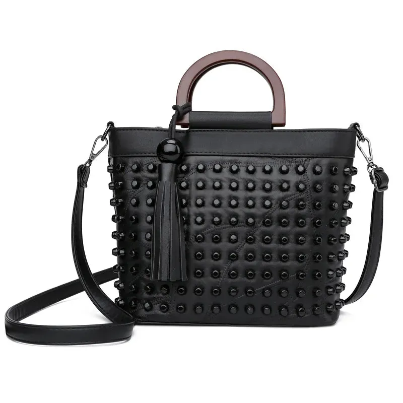 Women's Luxury Rivet  Bag
