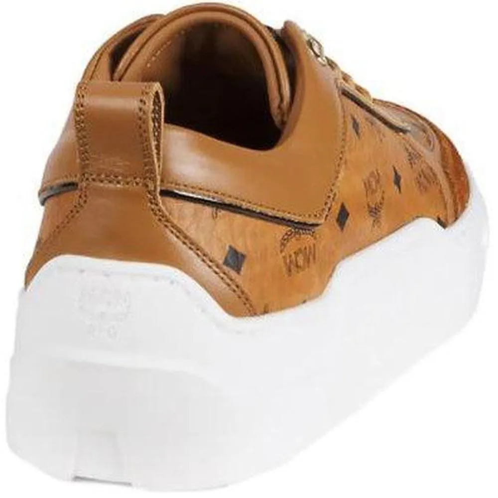 Women's MCM Skyward Monogram Platform Sneaker