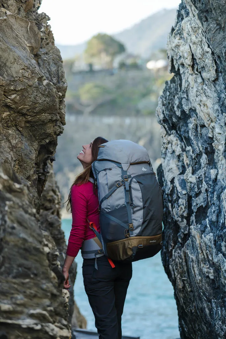 Women’s travel backpack 70L - Travel 500