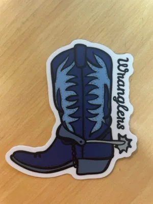 Wranglers Boot Stickers