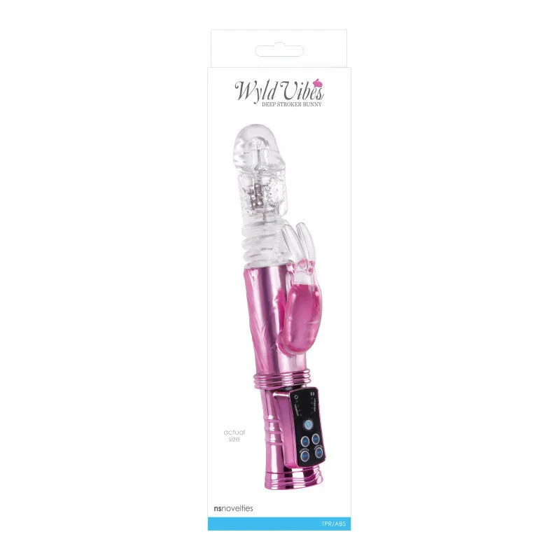 Wyld Vibes Deep Stroker Bunny - Pink
