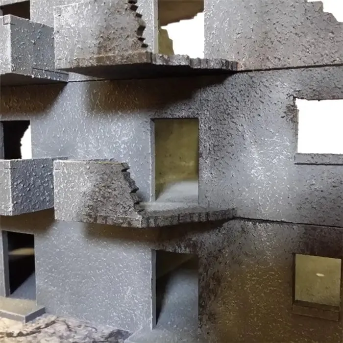 XOLK Pre-made Scenery: Ruined Building