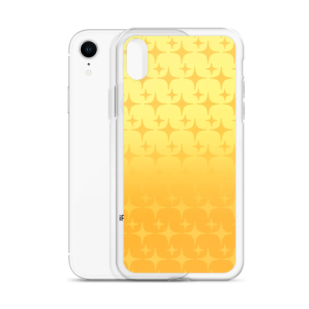 Yellow Ghost Sparkle Phone Case (iPhone 6/6S/6 Plus/6S Plus/7/8/7 Plus/8 Plus/X/XS/XR/XS Max/11/11 Pro/11 Pro Max/SE)