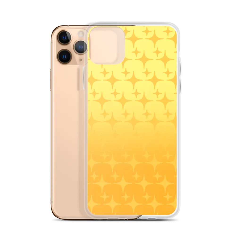 Yellow Ghost Sparkle Phone Case (iPhone 6/6S/6 Plus/6S Plus/7/8/7 Plus/8 Plus/X/XS/XR/XS Max/11/11 Pro/11 Pro Max/SE)
