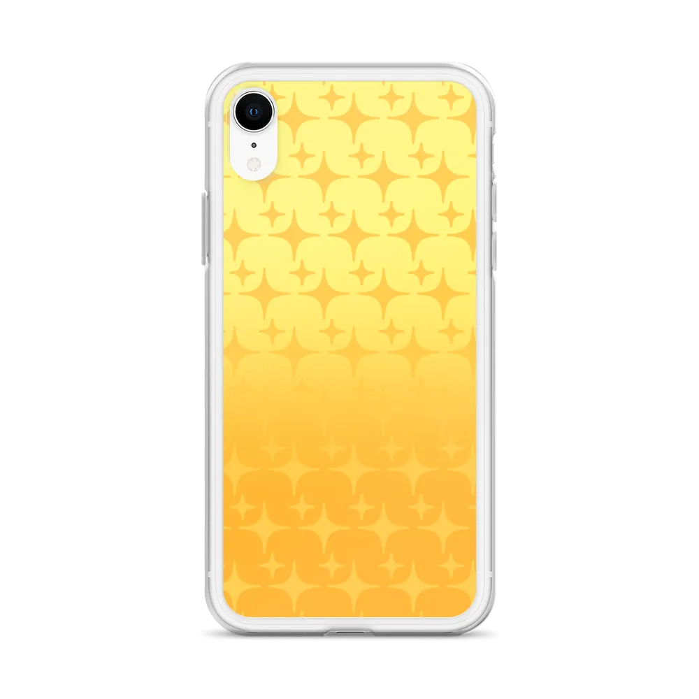Yellow Ghost Sparkle Phone Case (iPhone 6/6S/6 Plus/6S Plus/7/8/7 Plus/8 Plus/X/XS/XR/XS Max/11/11 Pro/11 Pro Max/SE)