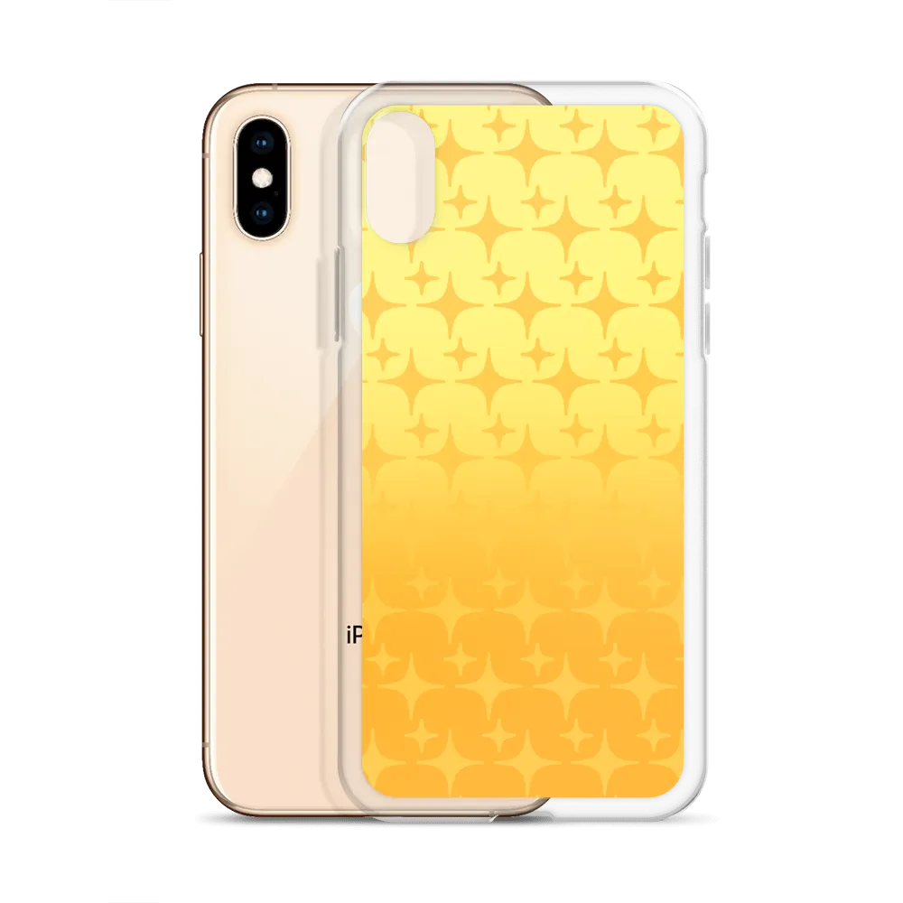 Yellow Ghost Sparkle Phone Case (iPhone 6/6S/6 Plus/6S Plus/7/8/7 Plus/8 Plus/X/XS/XR/XS Max/11/11 Pro/11 Pro Max/SE)