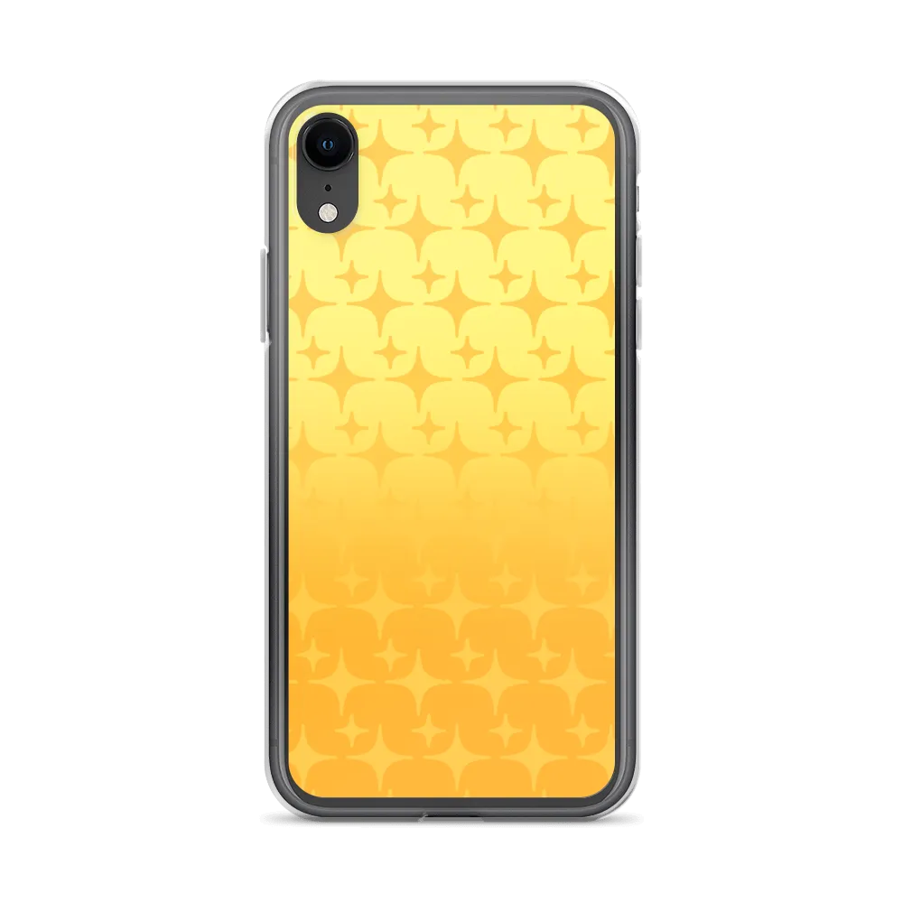 Yellow Ghost Sparkle Phone Case (iPhone 6/6S/6 Plus/6S Plus/7/8/7 Plus/8 Plus/X/XS/XR/XS Max/11/11 Pro/11 Pro Max/SE)