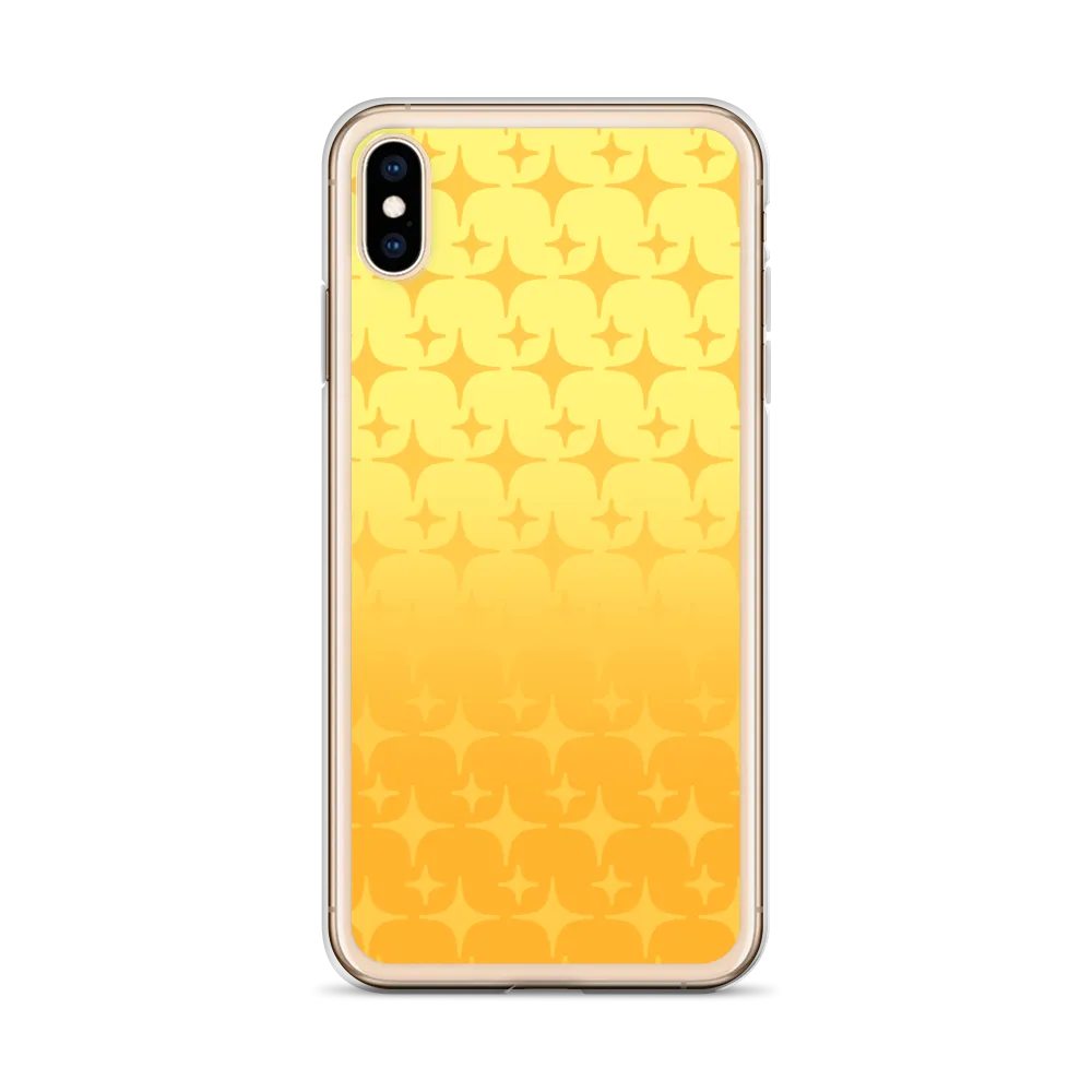 Yellow Ghost Sparkle Phone Case (iPhone 6/6S/6 Plus/6S Plus/7/8/7 Plus/8 Plus/X/XS/XR/XS Max/11/11 Pro/11 Pro Max/SE)