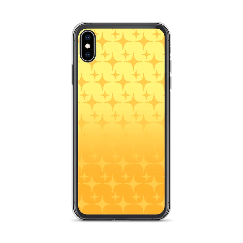 Yellow Ghost Sparkle Phone Case (iPhone 6/6S/6 Plus/6S Plus/7/8/7 Plus/8 Plus/X/XS/XR/XS Max/11/11 Pro/11 Pro Max/SE)