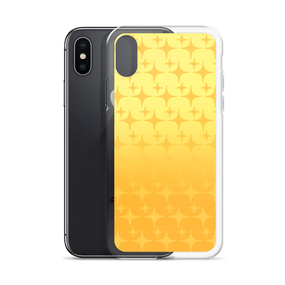 Yellow Ghost Sparkle Phone Case (iPhone 6/6S/6 Plus/6S Plus/7/8/7 Plus/8 Plus/X/XS/XR/XS Max/11/11 Pro/11 Pro Max/SE)