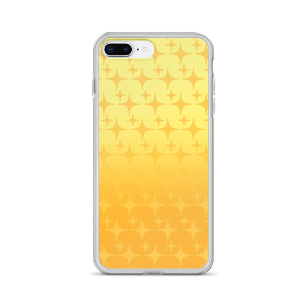 Yellow Ghost Sparkle Phone Case (iPhone 6/6S/6 Plus/6S Plus/7/8/7 Plus/8 Plus/X/XS/XR/XS Max/11/11 Pro/11 Pro Max/SE)